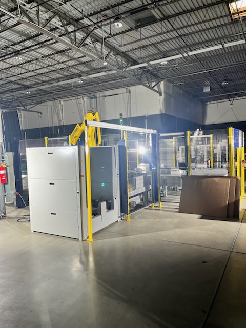 Best_Palletizer's tweet photo. 🎥 Filming the Robotier Robotic Palletizer today! 

New videos coming soon—showcasing smarter palletizing and greater efficiency.

#Robotier #Robotics #Automation #PackagingAutomation https://t.co/JN85t3pKcm