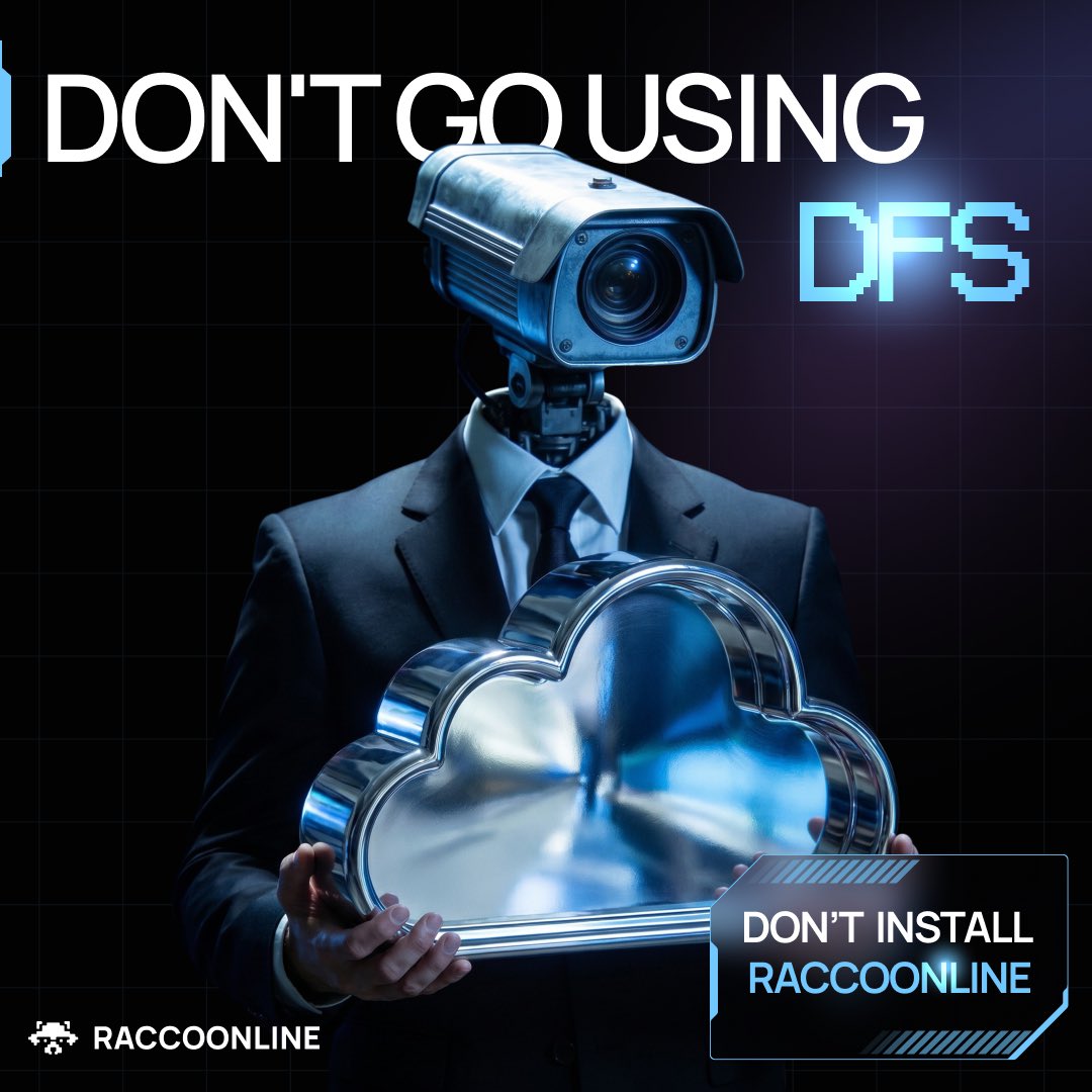 raccoonline_vpn's tweet photo. Your documents in Google Drive are accessible to us on request 🖥

That's called cloud storage. Don't go using DFS  or we can't be together [https://t.co/0WVP9VNHxu] —
Your Mr. Smith 👀

#RaccoonLine #RaccoonLinedVPN #ROCCToken #RaccoonLineClickBot https://t.co/f3OZ0SUha4