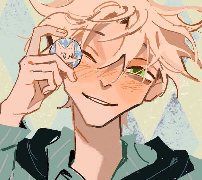 Noah Colorcon Wink (and furry version cuz why notttt)