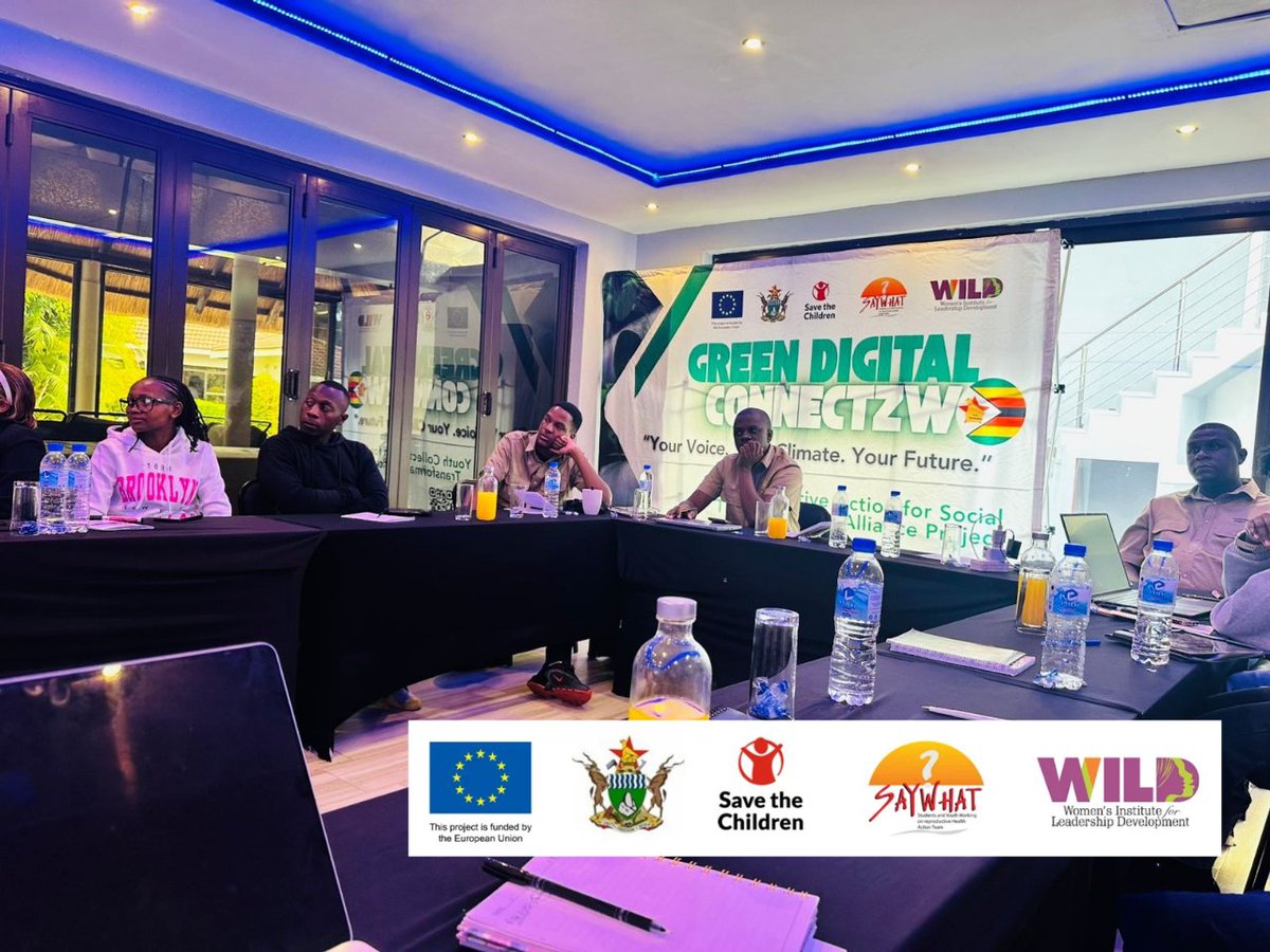 wildtrustzim's tweet photo. Empowering young innovators to turn ideas into impact! ๐ก๐
The FSTP Training is currently underway for the winning initiatives under the YCA4SOTRA Project, equipping young change-makers with the knowledge, skills, and tools needed to successfully implement their projects and drive sustainable transformation in their communities.
Through this training, participants are strengthening their capacity in project implementation, accountability, and impact-driven action as they take the next step in bringing their innovative solutions to life.
#YCA4SOTRA
#YouthInnovation
#FSTPTraining
#GreenDigitalConnectZw
@euinzim
@SaveChildrenZIM
@SAYWHATOrg
@Ukuna2022
@DeepPlough