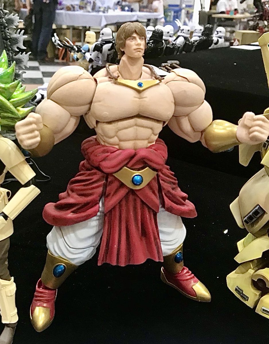 Big_The_FDO's tweet photo. 最近スターウォーズにハマった皆様へ

エピソード4〜6の主人公 ルーク スカイウォーカーの吹き替えをしているのはブロリーで有名な島田敏さんだぞ！ https://t.co/rVoba7jQOc