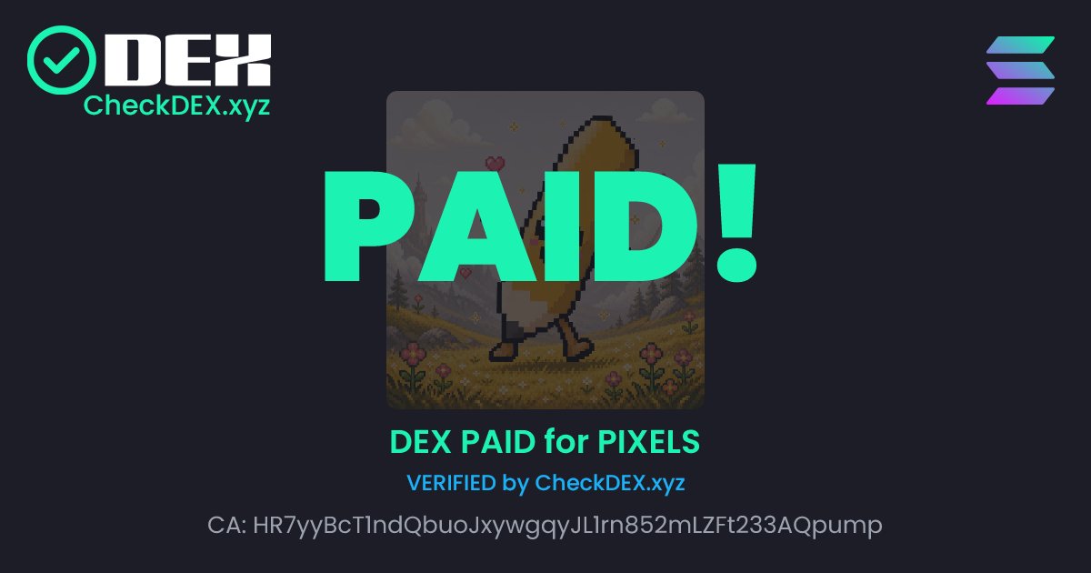 PIXELS (@PixelsCoinSOL) / Posts / X