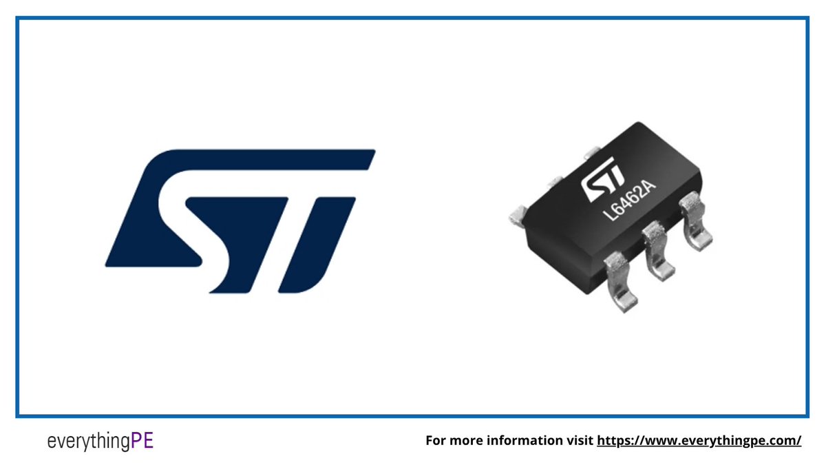 everything_PE_'s tweet photo. Compact boost PFC controller for efficient AC-DC designs

The L6462A from STMicroelectronics features:

✔ 9–27 V supply range
✔ Optimized for 90–264 VAC / 400 VDC systems

Learn More: https://t.co/b4TDGJJjGX

#stmicroelectronics #pmic #pfccontroller #powerelectronics #products https://t.co/hjeEKce6Me