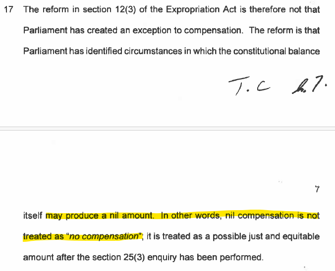 Martin_ASFL's tweet photo. The Speaker of the National Assembly writes this tripe, and actual lawyers (attorneys and advocates) signed off on it. She pays for all this with our money.

In any sensible legal regime, this kind of jurisprudential gaslighting and dishonesty would cause immediate disbarment.

It's like saying, "Yes the Constitution says the President should be South African, but if you squint your eyes just hard enough you might be able to produce a different conclusion!"

Clownish politics. Clownish jurisprudence.