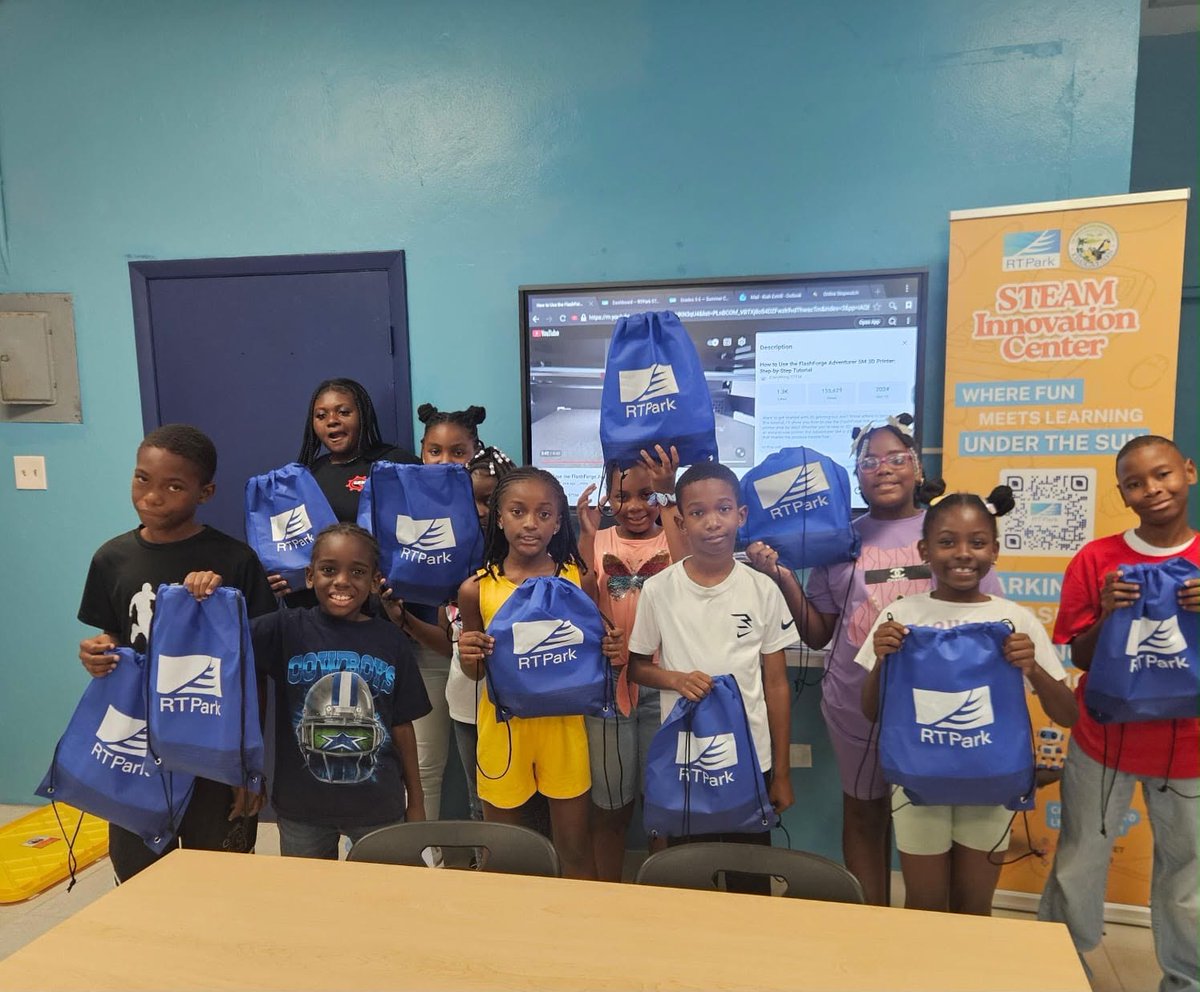 UVIRTP's tweet photo. Week 2 of the 2026 STEM Enrichment Summer Camp is here! 🚀 Last week, students across the USVI explored science foundations through hands-on activities and creative discovery. Excited for what’s next! #STEMEnrichment #RTParkSTEM #USVIYouth https://t.co/wZM5NB9b1D