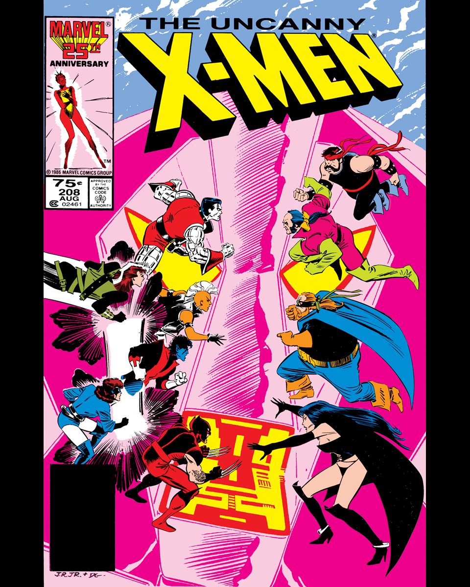 ClassicXMen's tweet photo. Uncanny X-Men #208 cover dated August 1986.

Wolverine kills Rachel Summers?! https://t.co/jiJ1TJx4Jo
