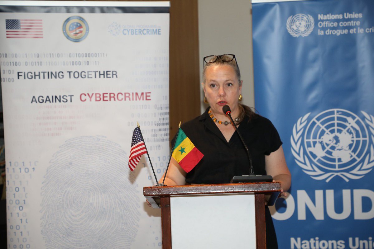 mtngouvsn's tweet photo. Du 16 au 18 juin 2026, Dakar a accueilli l’atelier régional sur les rançongiciels, organisé par l’Office des Nations Unies contre la Drogue et le Crime en partenariat avec le Gouvernement des États-Unis. https://t.co/QmrX5BgAX3