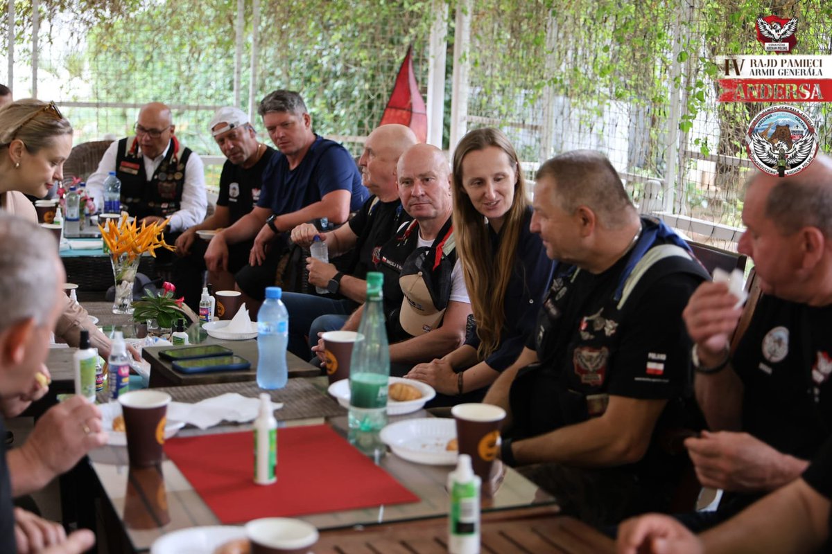 PLinTanzania's tweet photo. 🏍️🇵🇱 The Embassy of Poland in Dar es Salaam welcomed participants of the 4th Gen. Anders Army Memorial Rally organized by the I Love Poland Association. https://t.co/f7EAPjUF8b