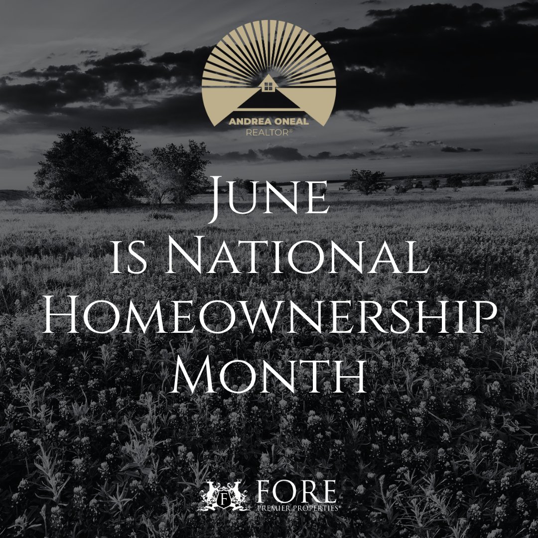 AndreaORealtor's tweet photo. June is National Homeownership Month. In the Hill Country it means dark skies, river access, and a pace of life worth owning. The data and the life both matter. | Andrea ONeal, Broker Associate | Fore Premier Properties #Homeownership #TexasHillCountry https://t.co/AzYoyMIsQs https://t.co/90SiuTXDqt