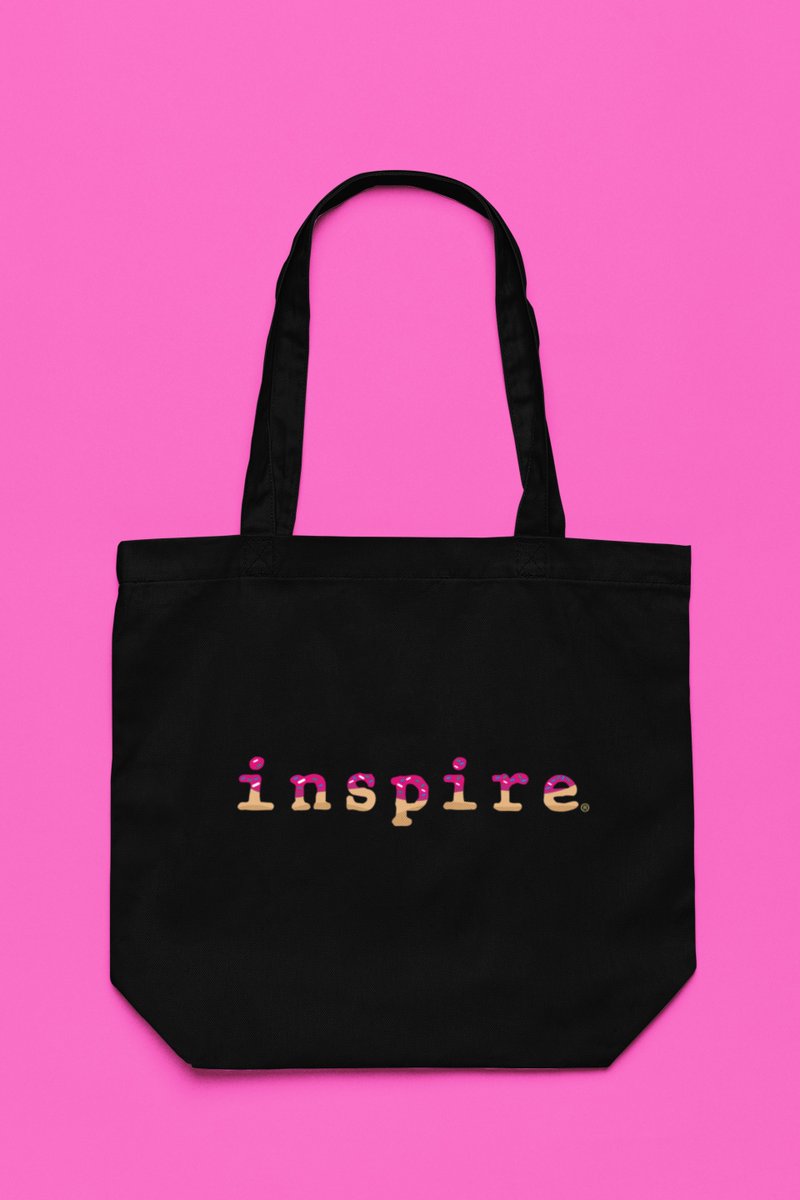 inspireshirt's tweet photo. Tote bag Tuesday 👜

Sprinkles, sweetness, and inspiration all in one! 🍩💖

Life is sweeter when you stay inspired. 💕🍩

Design: inspire Pink Doughnut Eco Tote Bag
Website: https://t.co/FpjiAbgqVJ
Search:  Doughnut https://t.co/odZPlzScTY
