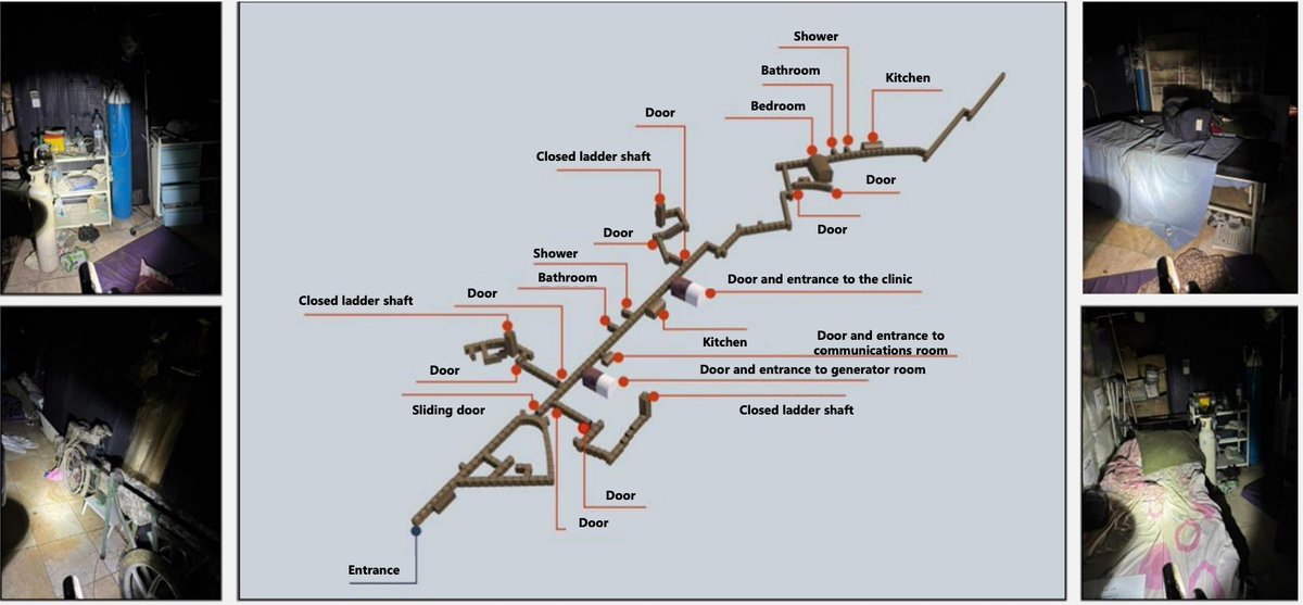 IsraelMFA's tweet photo. Imagine the hundreds of millions $ it took to carve this huge tunnel network inside a mountain and many others below ground.

With Iranian funding, Hezbollah has spent years building a vast terrorist infrastructure in southern Lebanon close to the Israeli border - tunnels, weapons depots, missile launch sites, and command centers - all aimed at one goal: attacking Israel.