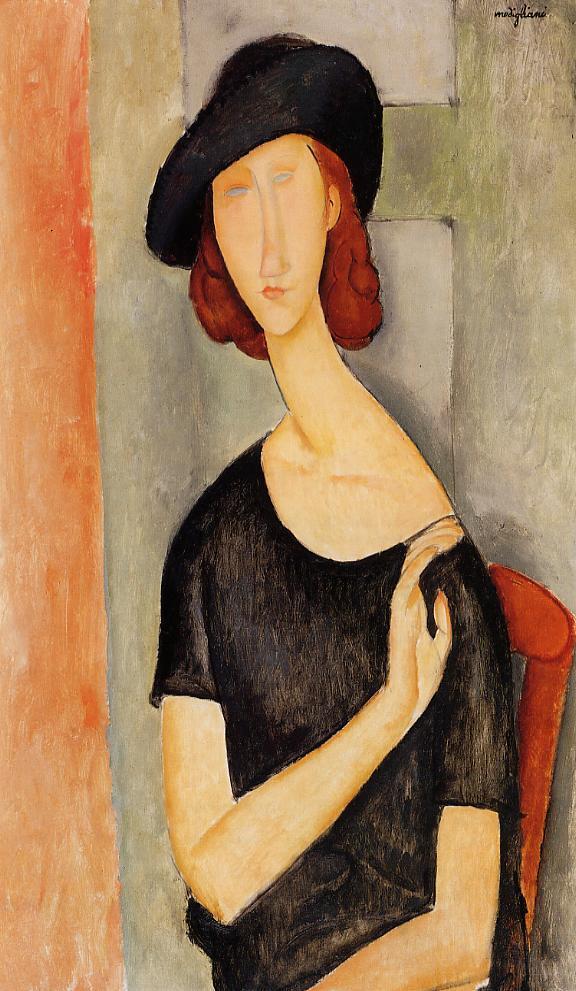 artmodigliani's tweet photo. Jeanne Hebuterne in a Hat #artbots #modigliani https://t.co/N0rf0A0teO