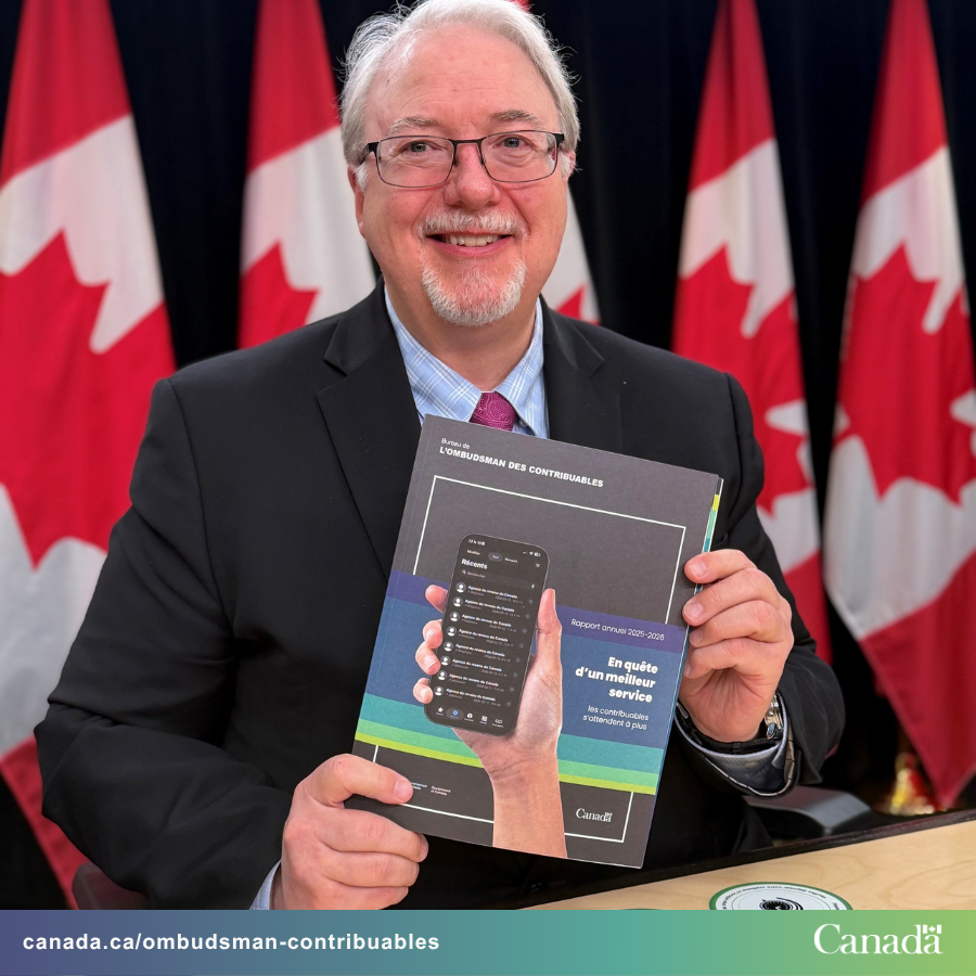 BOC_Canada's tweet photo. Le rapport annuel de l’ombudsman des contribuables contient 7 recommandations pour l’amélioration des services de l’ARC, dont une demandant à l’ARC de permettre aux contribuables de demander un rappel sans avoir à appeler d’abord un centre de contact. ➡️ https://t.co/e8zQYnlI3V https://t.co/nKwI9W7ROQ