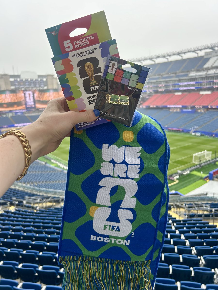 GilletteStadium's tweet photo. Matchday giveaway! Follow us and RT this post for your chance to win this World Cup swag! https://t.co/qcxd53F1A1