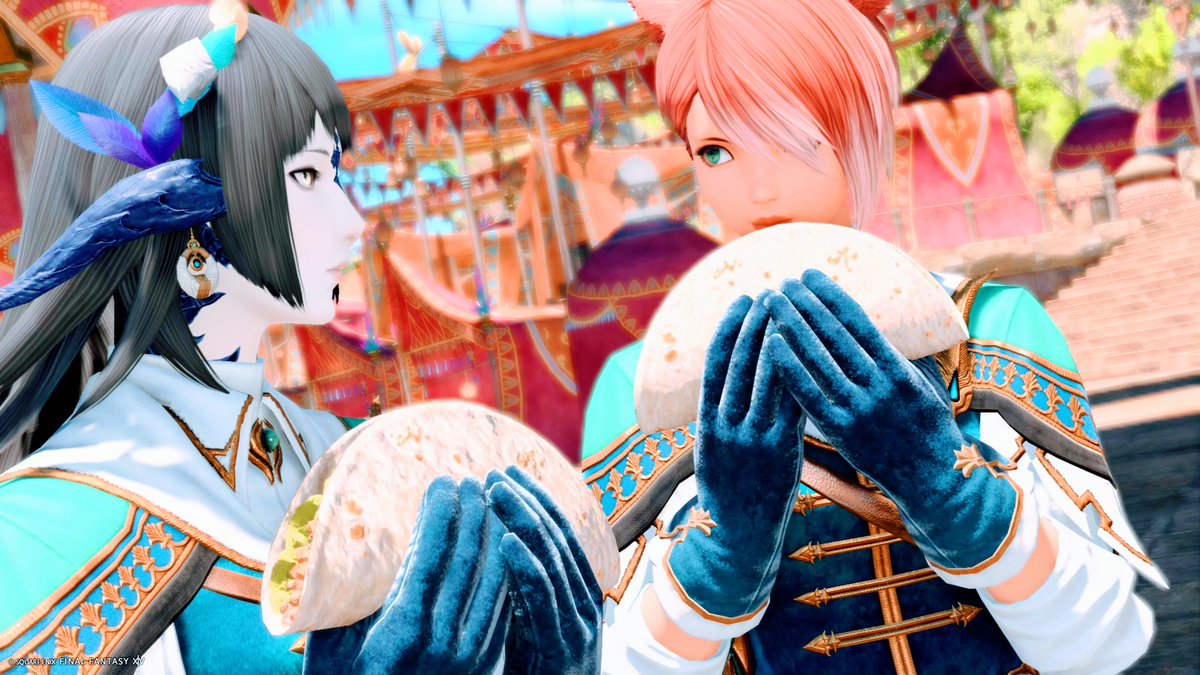 Gatto_FFXIV_SS's tweet photo. ビバ！タコス！ https://t.co/0fQLAVOC7I