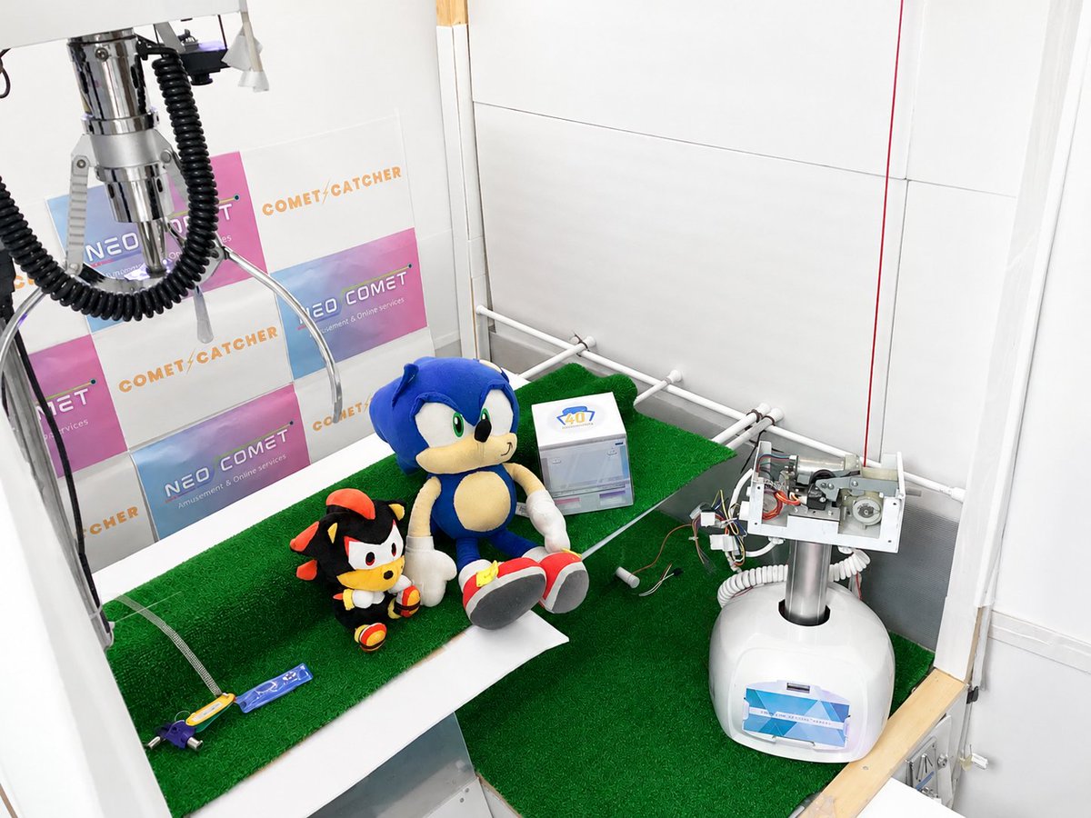 kuo2780's tweet photo. ハッピーバースデー！！(⁠●⁠♡⁠∀⁠♡⁠)
ついに35周年か！おめでとう！！🎉
#ソニック #Sonic35th #UFOキャッチャー https://t.co/W2U5behUyT