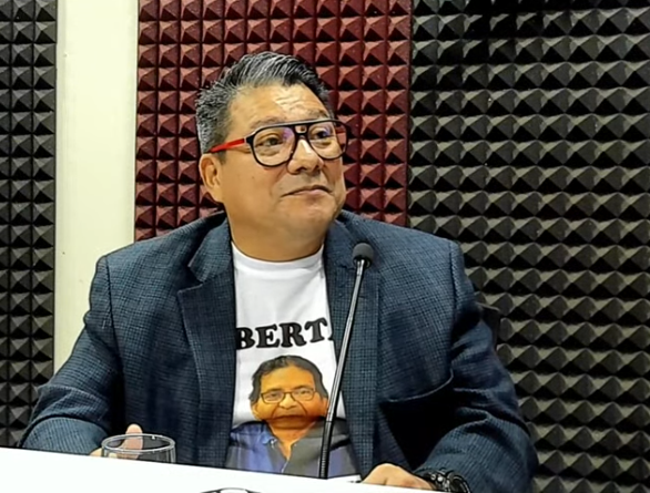 ysuca91siete's tweet photo. #LaEntrevistaYSUCA | Que haya más de 500 personas fallecidas en el sistema penitenciario significa que es una política sistemática, y eso lo convierte en delito de lesa humanidad, dice el abogado Guillermo García. https://t.co/KV7GzLLVI1