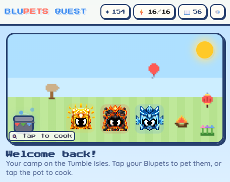 dolodood's tweet photo. Just dropped the beta version of Blupets Quest.

Try it out and let me know what you think! 🙂 https://t.co/HqJPdKZPKV