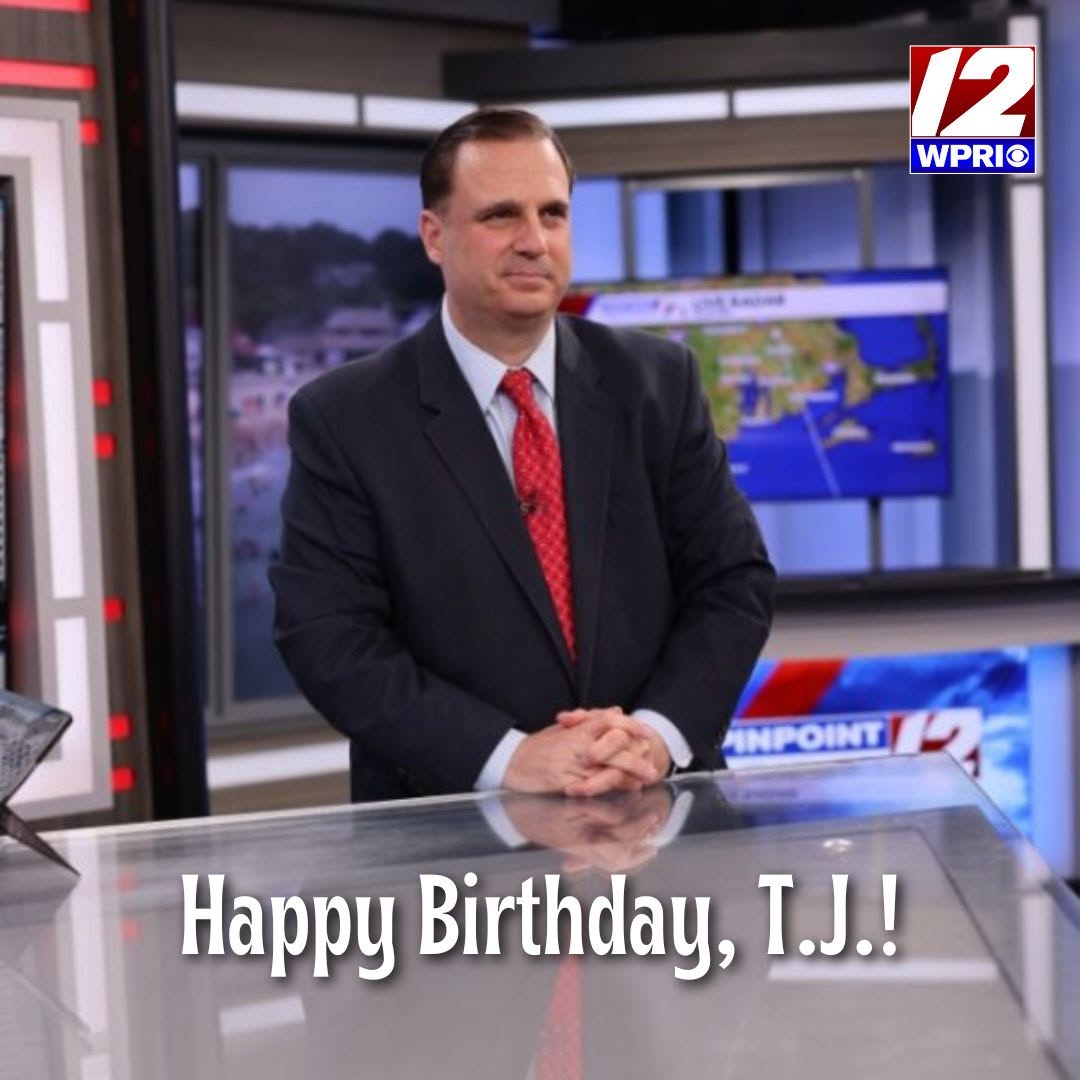 wpri12's tweet photo. Today we would like to wish @tjdelsanto a very happy birthday! Be sure to give T.J.'s page a follow if you haven’t already and wish him a happy birthday! 🎂 https://t.co/8xmXuDzM4o