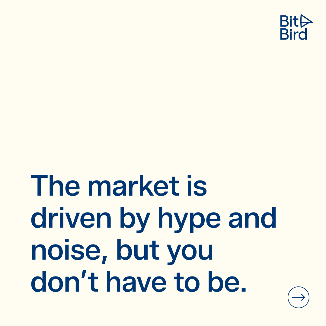 BitBirdAI's tweet photo. BitBird offers a perch. A calm vantage point in chaotic markets. 

See further and more clearly than ever. Chart your path on https://t.co/7sMpN2vX8Y 🐦 https://t.co/xmOBxYS9rU