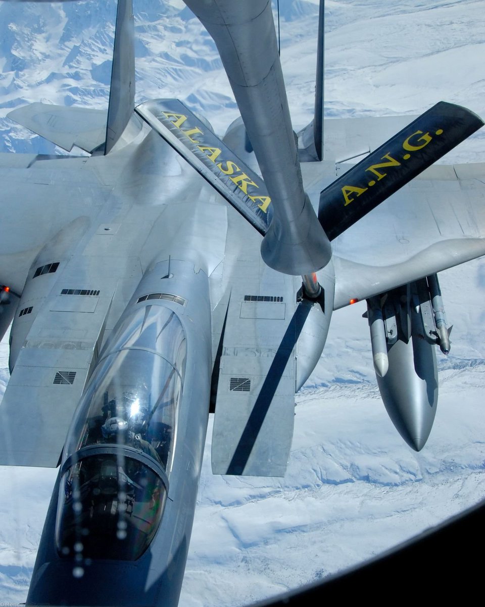 MarioNawfal's tweet photo. 🇺🇸🇮🇷 The U.S. just stacked nine tankers over Hormuz

Six KC-135 Stratotankers and three KC-46A Pegasus, all running refueling loops around the Strait.

These planes don't drop anything, they keep fighters fueled and airborne, and you don't crowd this many of them over one narrow waterway unless you expect jets to be up there for a long stretch.

It's one of the heaviest tanker buildups the region has seen lately.

Fuel is the quiet part of a loud plan, and right now there's a lot of it circling Iran's doorstep.

Source: @sentdefender / Writer: Daniyal