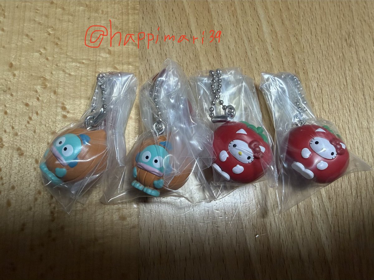 happimari39's tweet photo. 【交換】サンリオ　ベジタブルビスケット&amp;チャーム

譲)キティ×2、ハンギョドン×2

求)ペックル>マイメロ>シナモン

所沢〜池袋沿線にて手渡し>郵送

検索からもお気軽にお声掛けください！ https://t.co/JKhTHVEtHV
