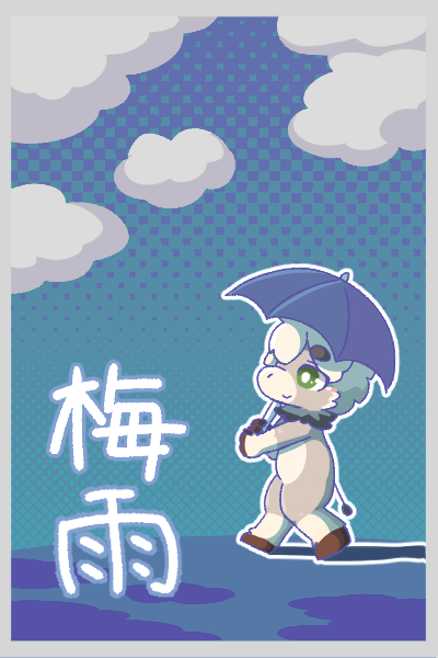 lettucedonkey's tweet photo. 梅雨。 https://t.co/RL946uGuzT