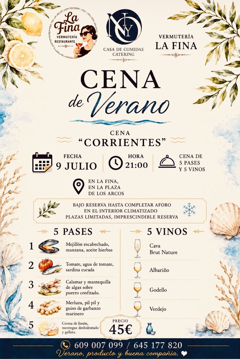DeborahDuna's tweet photo. ¿No te has ido a la playa? Reserva en La Fina y déjate sorprender 😜🌊☀️#ColmenarViejo #CenitaDeVerano #ComidaRica https://t.co/jyDBr1U0u3