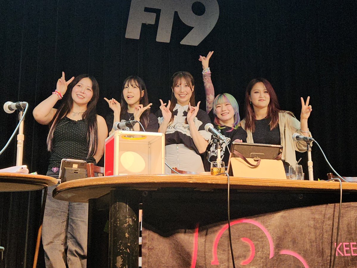 sayapi70's tweet photo. #TJPW テキサスツアー帰国報告会！

ズンドコの色々を、たーっぷり聞けて楽しい時間だった！(このイベントは楽しかった！の感想で良いですよね？？)
大変な中無事にみんなも荷物も帰って来れて、両国国技館大会が出来て良かった😭奇跡は2回起こる！💫

#荒井優希 https://t.co/p2HqESzgKS