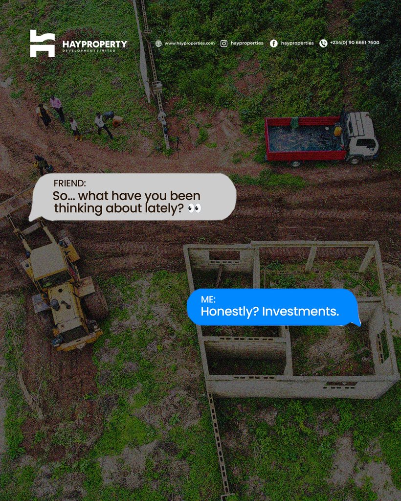 haayyproperties's tweet photo. Take that bold step and invest in something that will continue to pay you for the rest of your life..

Send us a DM to get started?
.
.
#hayproperty #realestate #investment #fyp https://t.co/yZFkywYUcZ