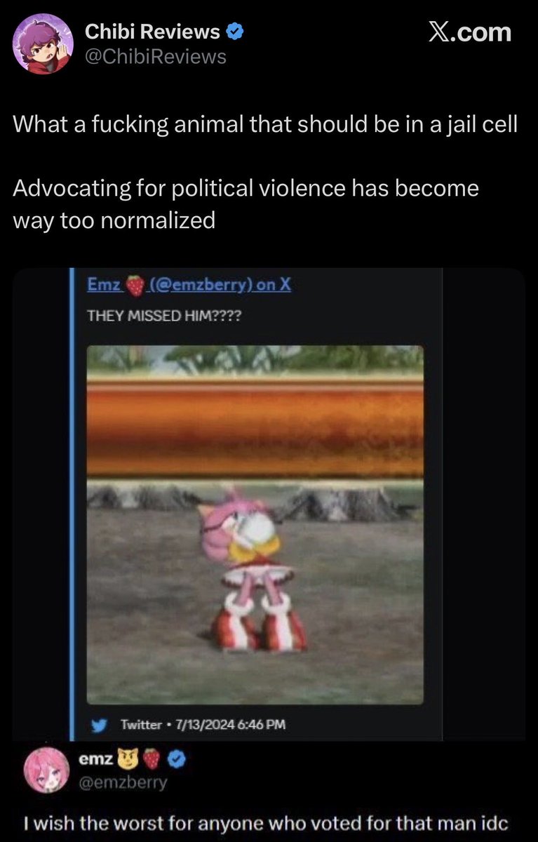 BloodWenchLN's tweet photo. Oh wow! So Chibi is out here sharing another fake/edited of someone saying something while ignoring the original context.

This guy loves to wail like a banshee about fake screenshots about him and how people take him out of context while doing this shit. https://t.co/1POHtx8Rr3