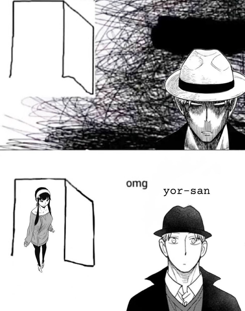 YorForger's tweet photo. She was literally the cure Loid needed ❤️ Everything changed when she came into his life. https://t.co/muEowR39aG