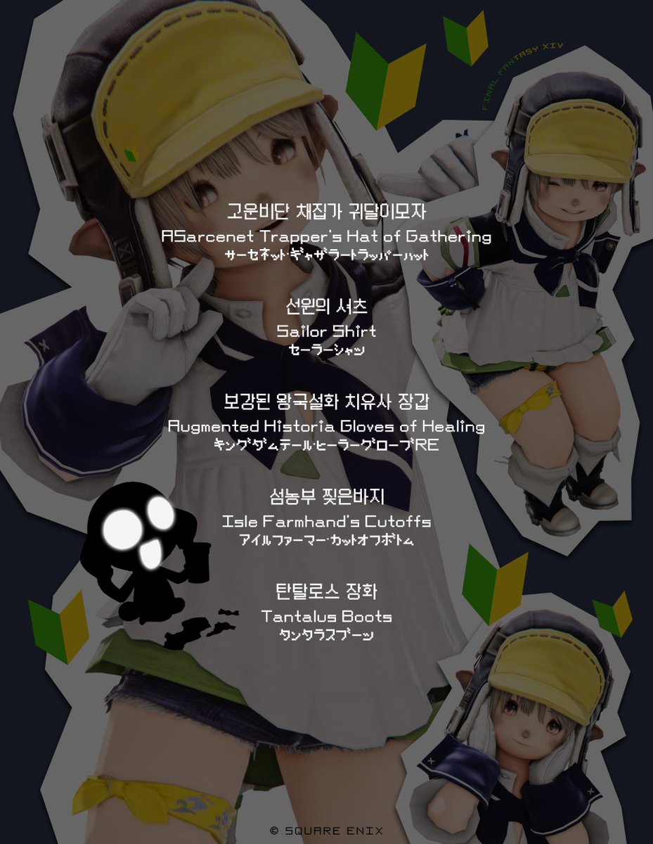RY01V9's tweet photo. #FF14 #파판룩템 #필룡옷장 🔰 https://t.co/GQAwUVxFme