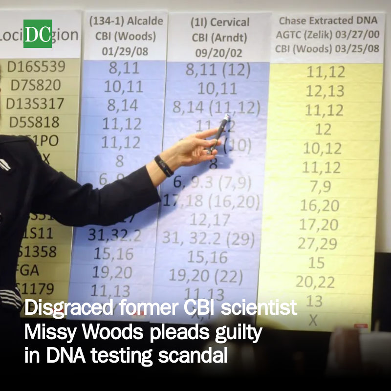 dailycamera's tweet photo. Disgraced former CBI scientist Missy Woods pleads guilty in DNA testing scandal https://t.co/ClSDoAEKYT