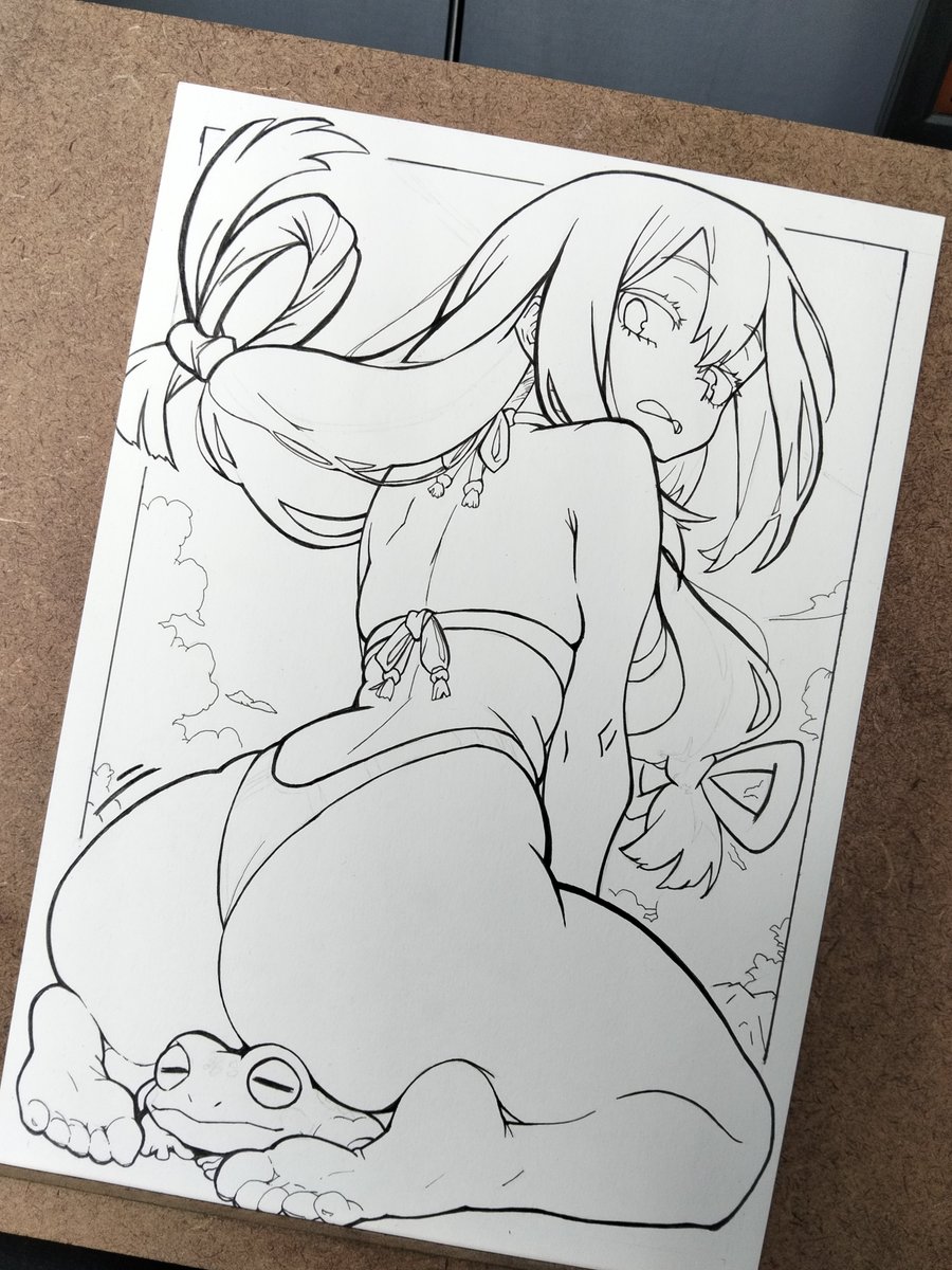 David_oneartist's tweet photo. Asui Tsuyu (My hero academia) In process

#anime #art #arte #desenho #drawingㅤㅤ #myherocademia #myheroacademy #manga https://t.co/aS0YnK7eiF
