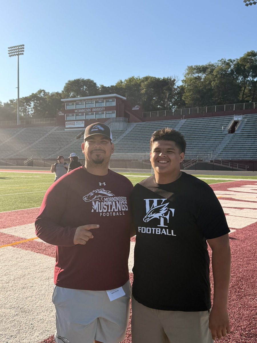 Ant_Lopez27's tweet photo. After a great camp this weekend at South Dakota state and an amazing conversation with @_coachwomack I’m excited and grateful to announce that I have received my second offer to play at Morningside University  @MsideFootball @CoachMasonScott #RareBreed 

@JUSTCHILLY @therealbeadle @gridironarizona @PrepRedzoneAZ
@thehonestupdate
@BJMedia1
@adamgorney @GregBiggins
@AZPreps365Jose @WFFootballTeam