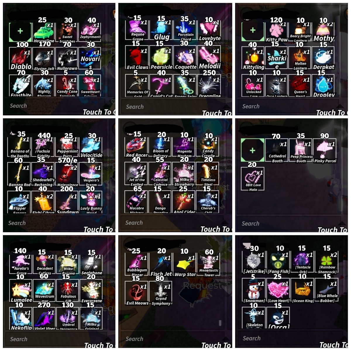 PrawiraAtan's tweet photo. WTS YG ADA DI GAMBAR
AKU READY JUGA
*Relic
Exalted 100p/e
Cosmic 200p/e
Twisted 500p/e
Sovreigen 800p/e
Song Of The Dept 3k/e
*TESTI ADA DI BIO PROFIL YAA* https://t.co/mba8PdcwJn