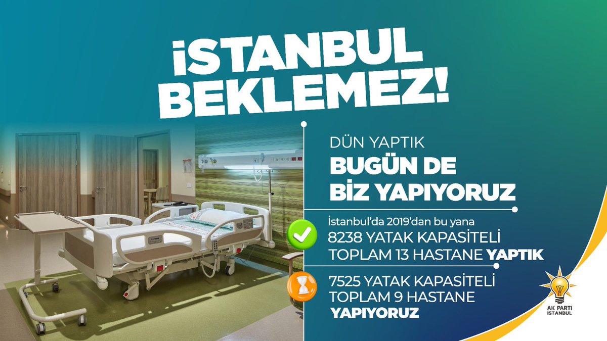 eliflalebilgili's tweet photo. Şehir hastaneleri, metro hatları ve millet bahçeleri gösteriyor ki doğru hizmet insanın hayatına doğrudan dokunur. 

#İstanbulBeklemez https://t.co/vKTXciCPpx