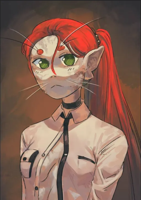 78_sarsara's tweet photo. @LamentableB (example of 2 pictures of Arirals "alien cat") and even more good examples are from the author (hongrutet) https://t.co/kdnf1U4J7v