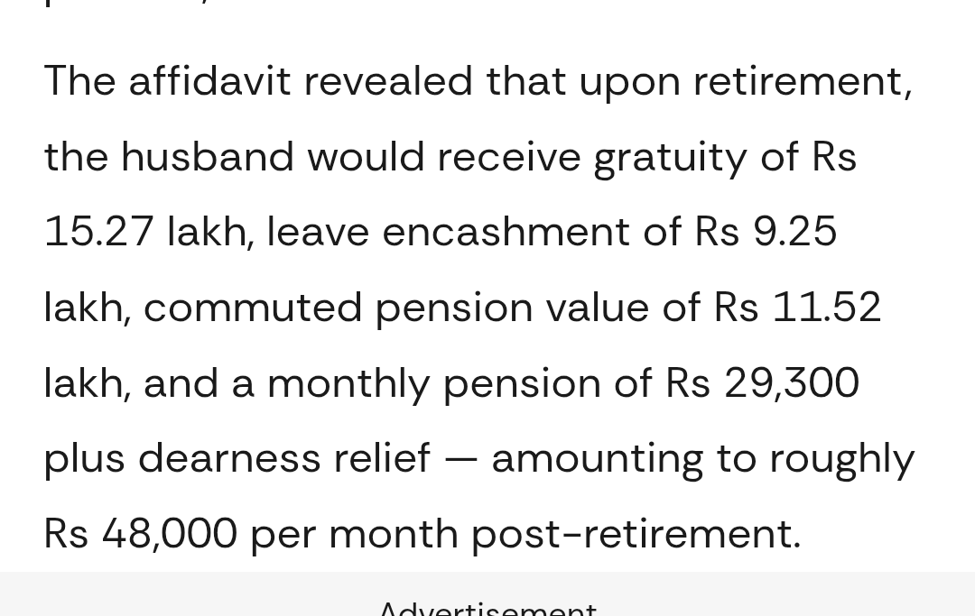 imra_mra's tweet photo. Indian wives continue to remain parasites on their husbands even after divorce, and they spend a lifetime begging in courts. This is not my opinion, this order says so.

The husband and wife have been living separately for nearly 36 years. The wife had also filed a 498A case against the husband, which she later settled after taking money. The husband obtained a divorce through the court, where he was directed to pay a one-time alimony of ₹10 lakh.

Now that the husband is retiring from his job, the parasitic ex-wife has once again approached the court. And the court has ordered the husband to pay her another ₹40 lakh. What is worth noting is that these ₹40 lakh were earned by the husband through a lifetime of hard work.

After delivering such nonsense judgments, #Milords often asks why people criticize them on social media.

The court is rewarding a wife who has already ruined almost the entire life of a man.

In India, for men, getting married is almost equivalent to committing a crime.

@narendramodi VISHWAGURU..! 

https://t.co/FTBqWB0P9N