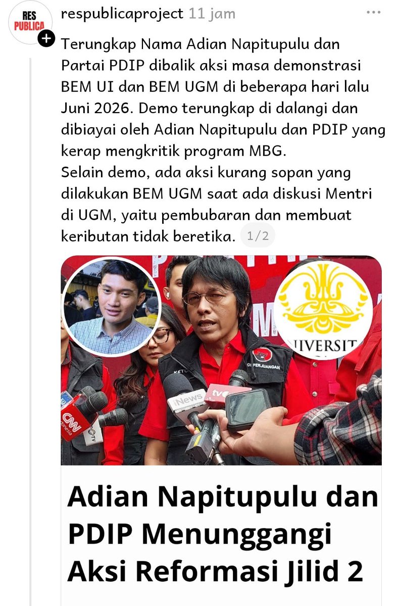 txtruangpodcast's tweet photo. lucu banget bajer ini nulis pake ai tapi lupa hapus promptnya🤣🤣 https://t.co/HpGKoXB60k