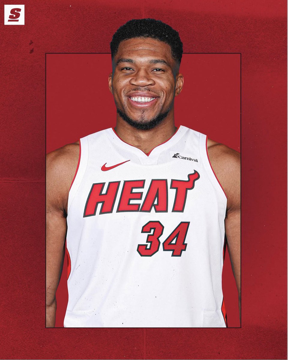 GRKAMSPORTS's tweet photo. Giannis to Miami🔥🌴

2× MVP 🏆
NBA Champion 🏆
Finals MVP ⭐
All-Star 🌟
EuroBasket Bronze 🇬🇷

The Greek Freak under Miami lights @Giannis_An34 @AntetokounbrosO @Thanasis_ante43 @Greecepride https://t.co/ItTYIPu6k6