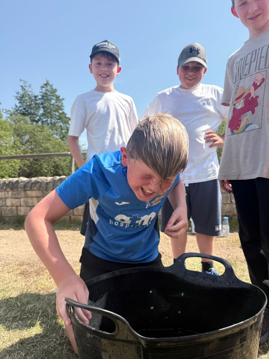 PATCarletonHigh's tweet photo. Our Year 7s are finding plenty of fun ways to stay cool in the sun on their residential!
#CHSDearneValley2026 #keepingcool #summerfun https://t.co/T4FrfBbjgI