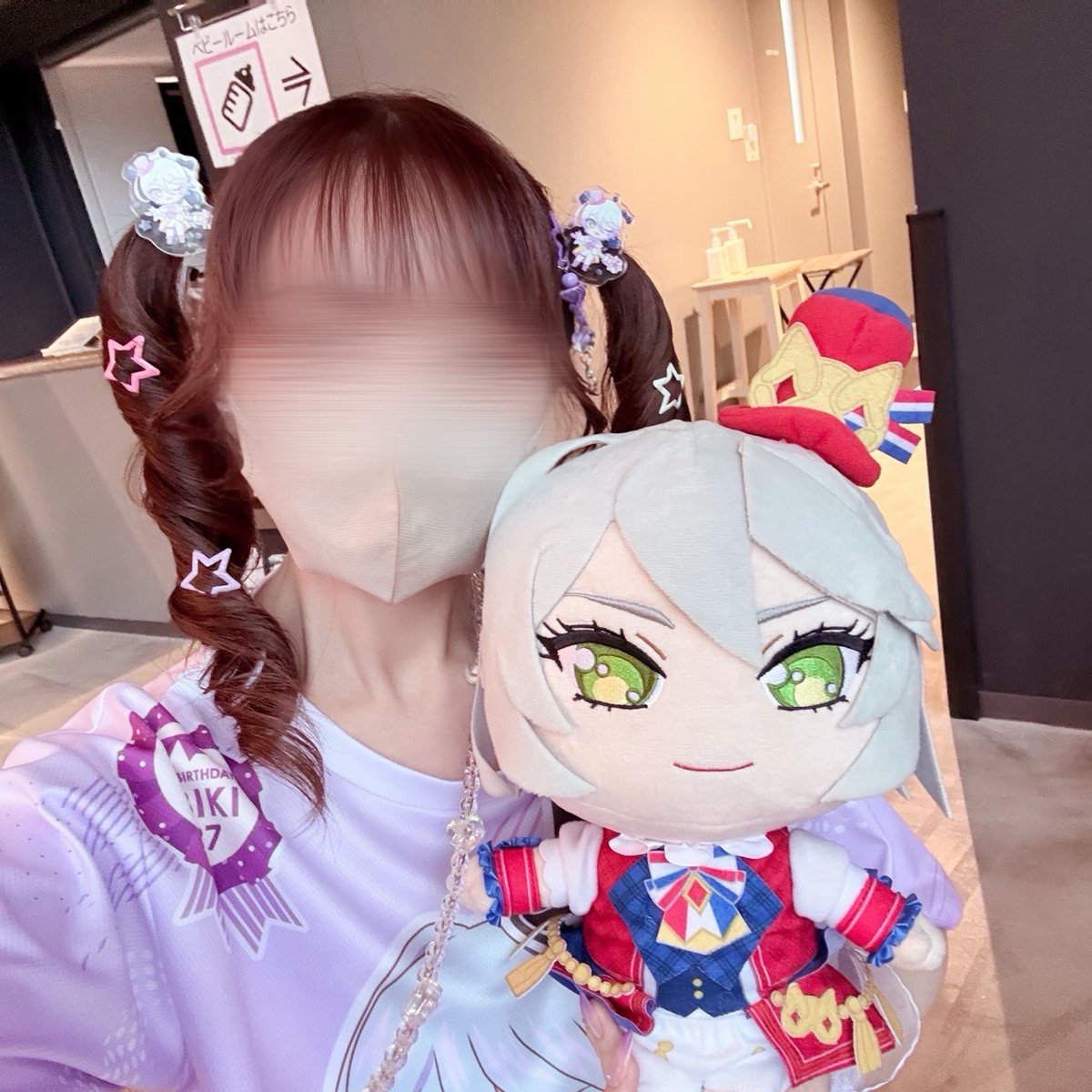 _396pri's tweet photo. ヘアゴムつけるつもりでツインにしてもらったのに自引きできず大泣きしてたけどすんなり交換してもらえた😙♩♡ https://t.co/Ae1qcscCqu
