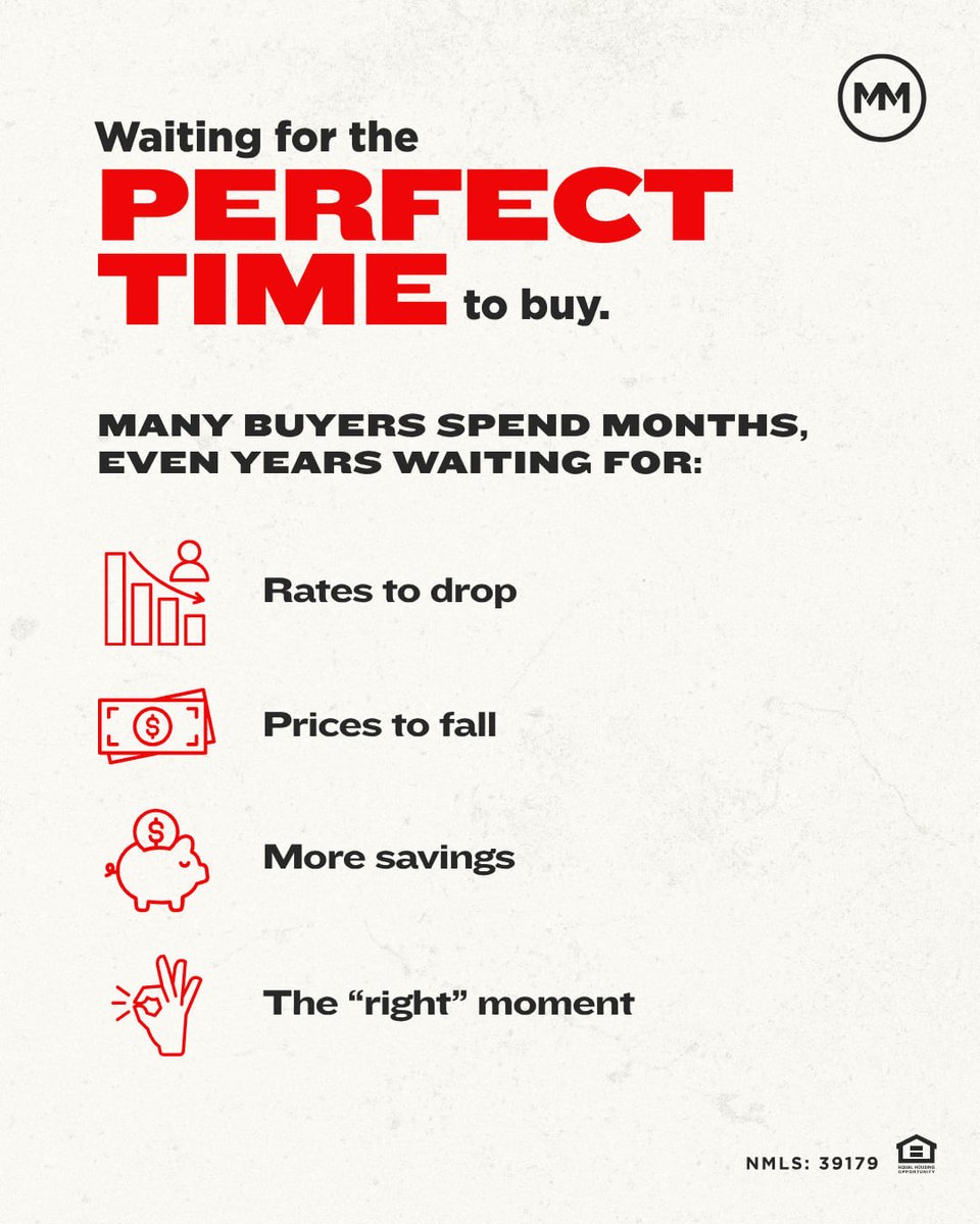 Wesley_Boyd's tweet photo. The Biggest Mistake I See Homebuyers Make 🏡

Waiting for the “perfect” time to buy. The truth is, the perfect market rarely exists. What matters more is having the right plan and guidance for your financial goals.
The smartest buyers aren’t waiting for perfection. https://t.co/LIaFmNCidL