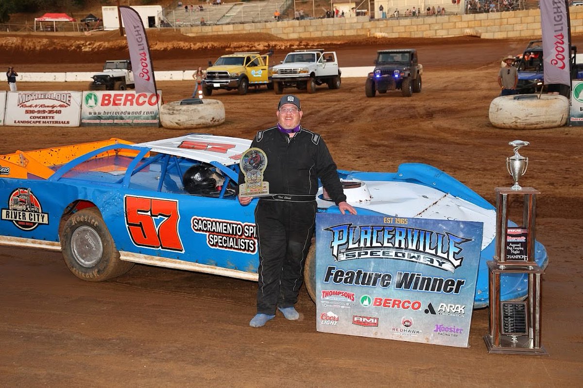pvillespeedway's tweet photo. This Saturday's Fan Appreciation Night doubles as the makeup race for Big Trophy Night that rained out in April.

All four main event winners this weekend go home with the perpetual six-foot tall trophy as is tradition on Big Trophy Night.

📷 Tim Holland https://t.co/rWJf7p4Urd