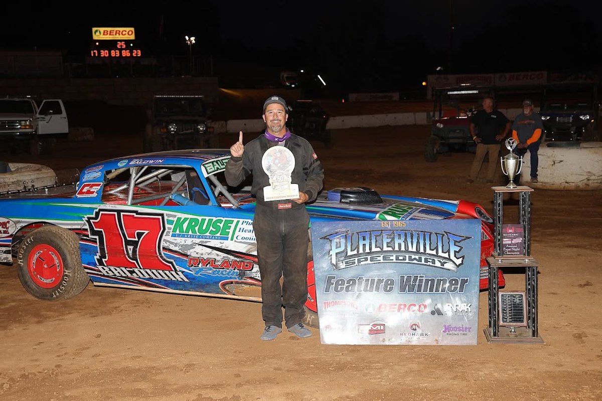pvillespeedway's tweet photo. This Saturday's Fan Appreciation Night doubles as the makeup race for Big Trophy Night that rained out in April.

All four main event winners this weekend go home with the perpetual six-foot tall trophy as is tradition on Big Trophy Night.

📷 Tim Holland https://t.co/rWJf7p4Urd