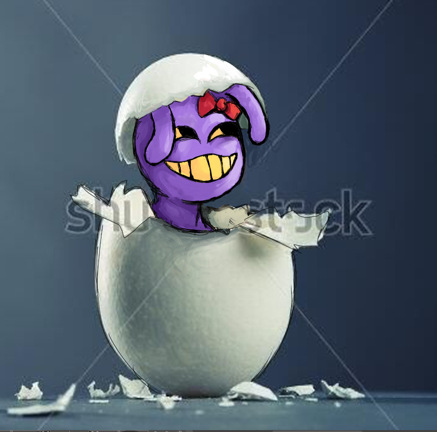 Claurophobia's tweet photo. Jax if she wasnt trapped inside of an egg #jax #tadcㅤㅤ https://t.co/Y9KtPDIT6F