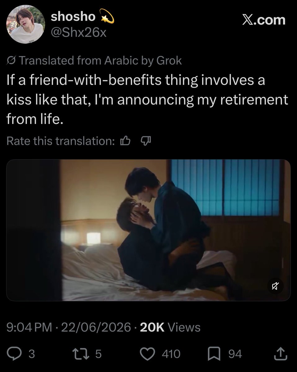 Shx26x's tweet photo. لا بس اكتشفت ان الاجانب فاهمين التويته غلط 
الترجمة التلقائية لاعبه في كلامي و غيرت المعنى تماماً https://t.co/MCvSjbDHRI