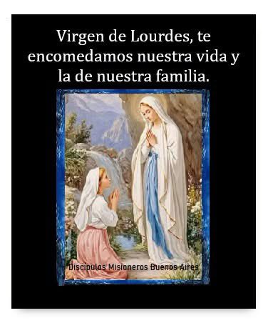 mavica7's tweet photo. Virgen de Lourdes, patrona de los enfermos, te encomendamos nuestra vida y la de nuestra familia.
¡Ruega por nosotros santa Madre de Dios!
Te pedimos también,  por todos nuestros familiares y amigos para que no les falte salud, fortaleza y esperanza. 
Amén.🙏 https://t.co/MSeUYpsVNK